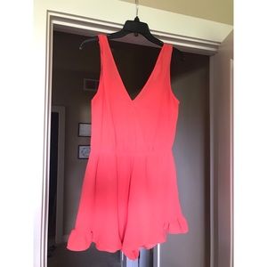 ASTR coral romper